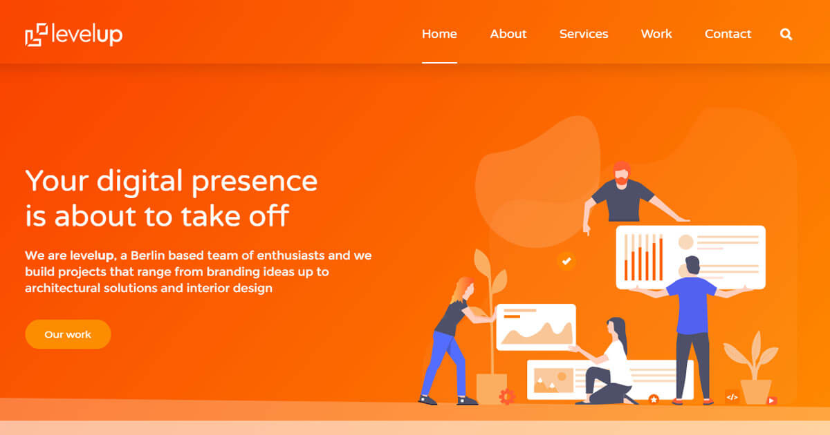 Levelup - Creative Agency